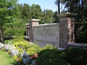 Olde Park Entrance