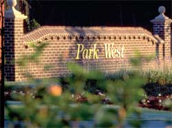 Park West, Mount Pleasant neighborhood sign